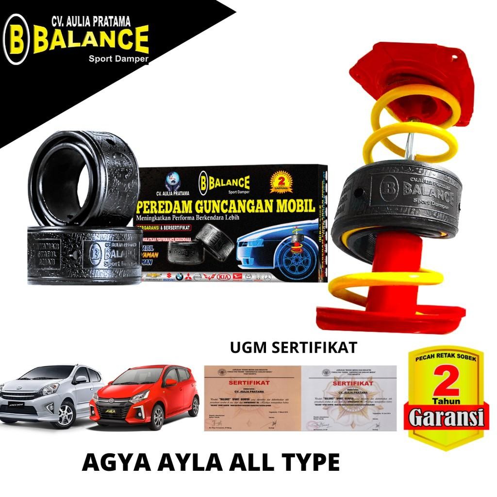 Terlaris.. Balance Sport Damper Peredam Guncangan  Shock Mobil Agya / Ayla Belakang 3 Cm Garansi 2 T