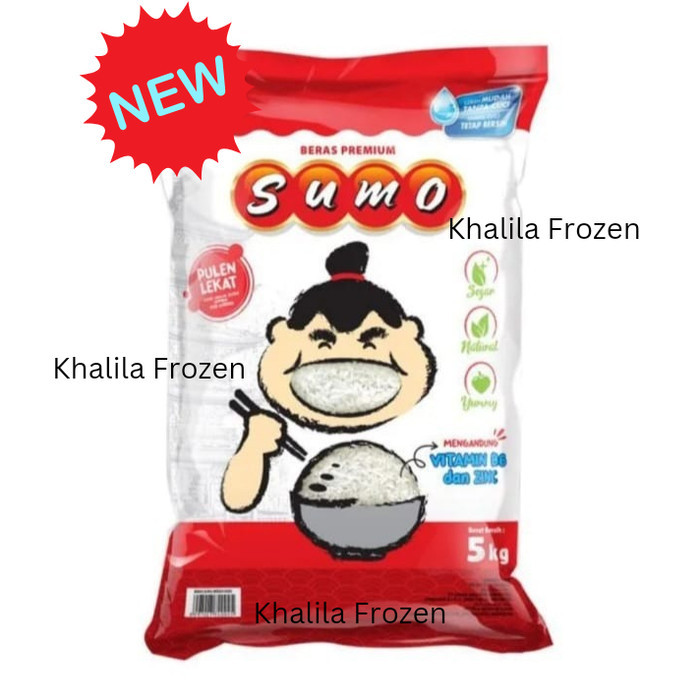 

BERAS SUMO 5 KG BERAS PULEN PREMIUM KEMASAN 5KG