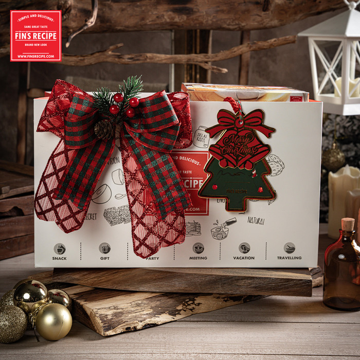 

CHRISTMAS HAMPERS PAPER BAG - FINS RECIPE
