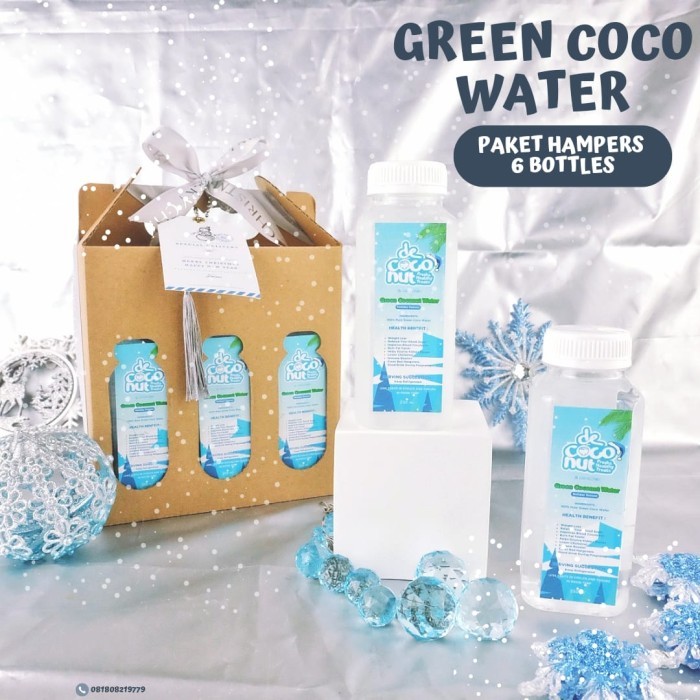 

Paket Hampers, 6 Botol Green Coco/Air Kelapa Ijo @250ml