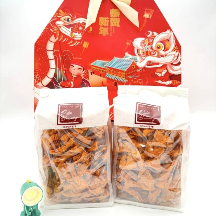 

Parsel Imlek/ Hampers Imlek/ kue bawang medan RATU BAWANG Enak