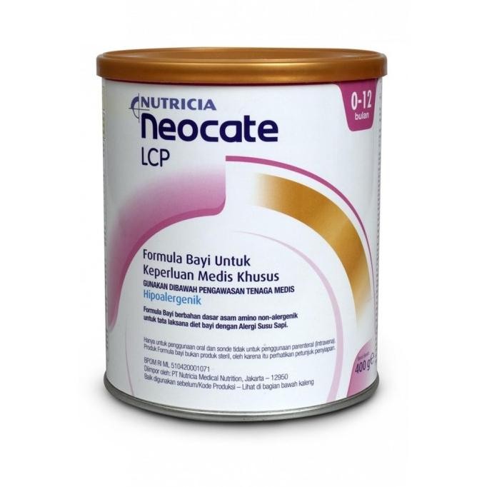 

SUSU NUTRICIA NEOCATE LCP UNTUK USIA 0-12 BULAN 400 GR