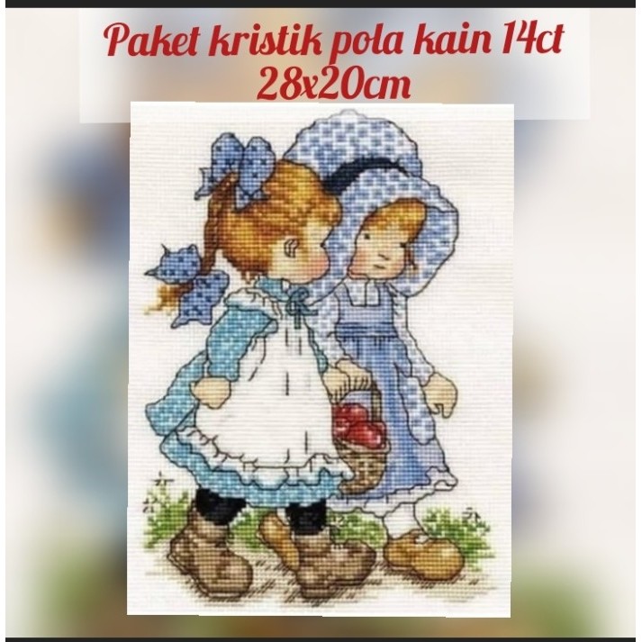 paket kristik pola kain rohani kristen Yesus Jesus Maria Salib sulaman