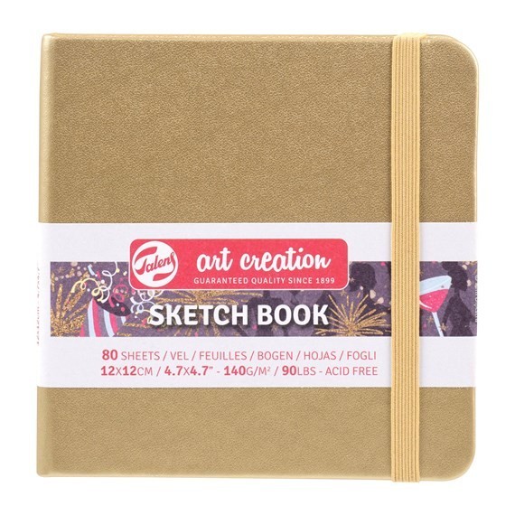 

talens art creation hardcover sketch book 12x12cm 140gsm