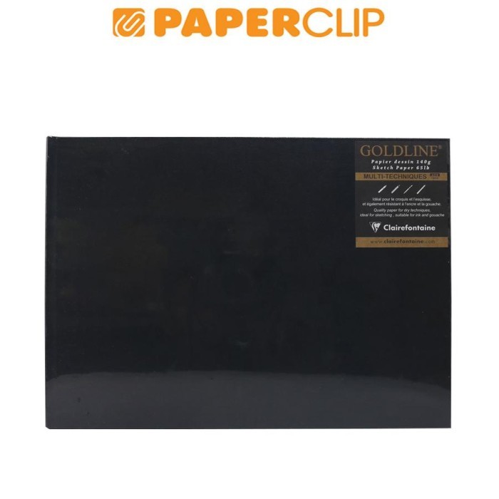

SKETCHBOOK A4 CLAIREFONTAINE GOLDLINE 140GSM 34244C LANDSCAPE