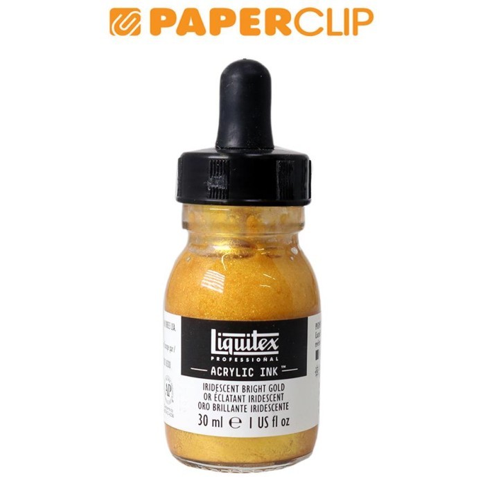 

ACRYLIC INK LIQUITEX 30ML IRIDESCENT BRIGHT GOLD 4260234