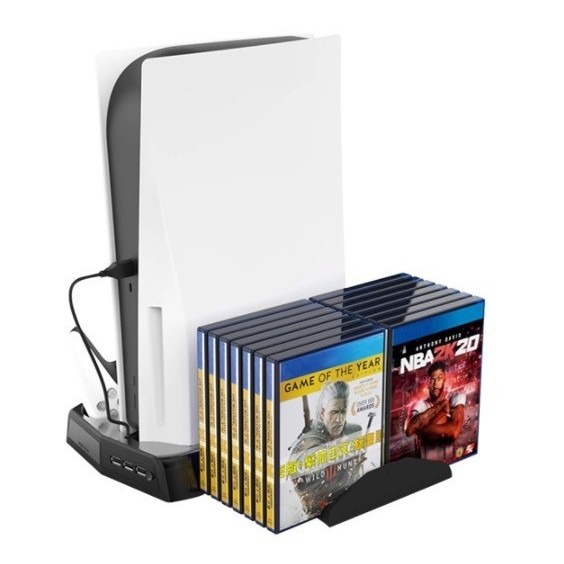PS5 KJH Charging Stand with Cooling Fan For PS5