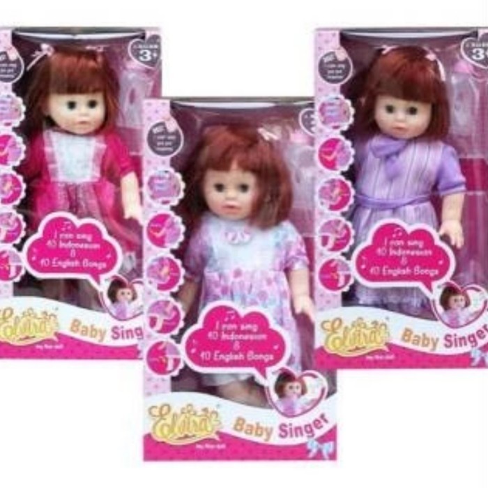 TERLENGKAP NEW MAINAN ANAK BONEKA BIBI SINGER BABY DOLL BONEKA SUSAN BISA BICARA