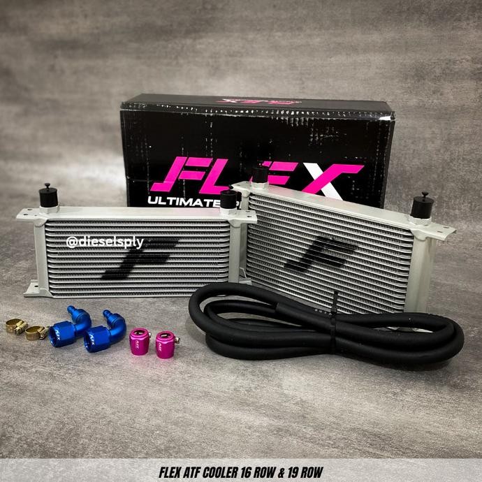 FLEX ATF Oil Cooler/Transmission Cooler 16 Row Innova/Fortuner/Pajero