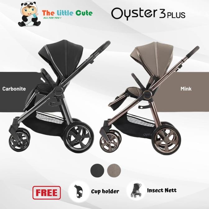 Oyster 3 Plus Stroller Bayi Stroller Anak Kereta Dorong Bayi