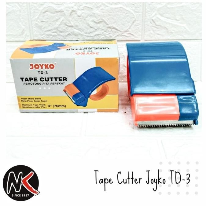 Tape Dispenser / Tape Cutter / Pemotong Lakban Joyko Td-3 Stok Terbatas