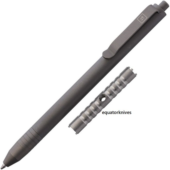 

BIG007 Big Idea Design Slim Click Pen Ti SW