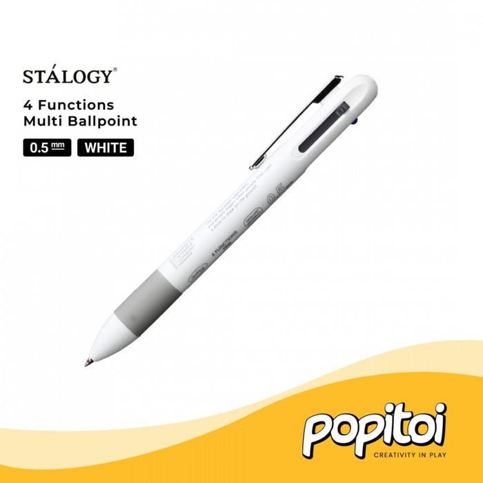 

Stalogy 019 Editor's Series 4 Functions Multi Pen 0.5 0.7 mm Multipen Pulpen