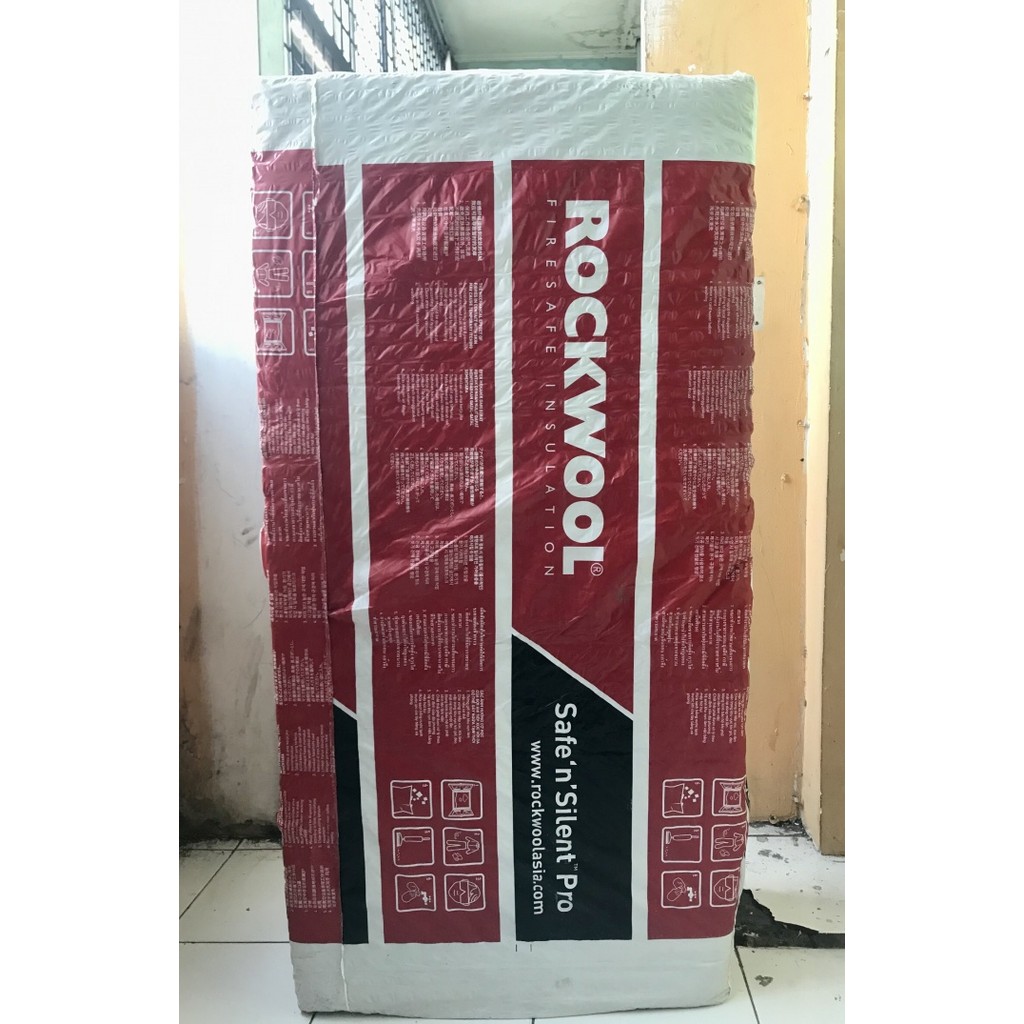 GOJEK Rockwool Density 80/Rockwool/Peredam Ruangan/Peredam Studio