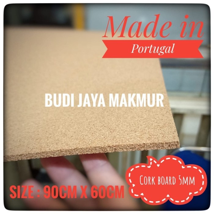 

TERBARU! Cork Board 5mm / Pin Board / Cork Sheet