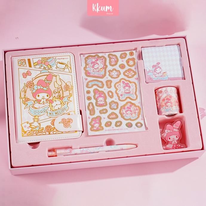 

6 In 1 Sanrio Stationery Gift Set Journal Diary Book