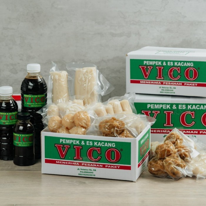

KUALITAS TINGGI Pempek Vico asli palembang paket hemat
