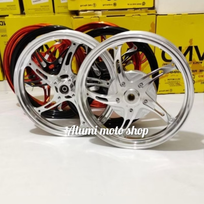 velg VND new speed Yamaha Mio M3 Mio soul GT 125 Xeon GT Xeon karbu Mio gear freego ukuran lebar