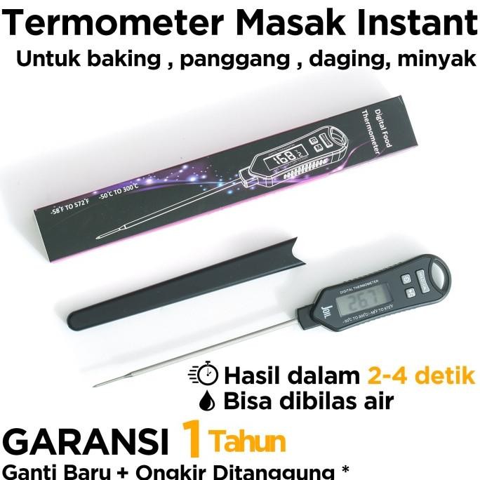 . Thermometer Digital Termometer Dapur Makanan Waterproof - Joil KT1