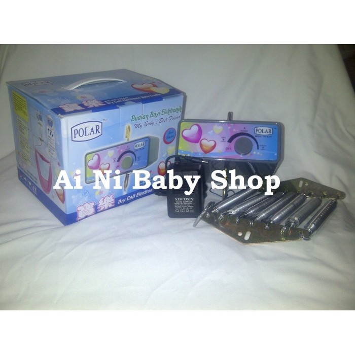 Polar Ayunan Bayi Listrik Otomatis Love Design Berkualitas