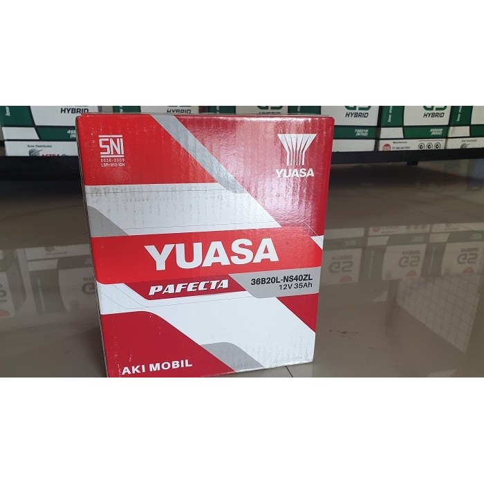 Aki Mobil Yuasa Ns40Zl 35Ah Basah