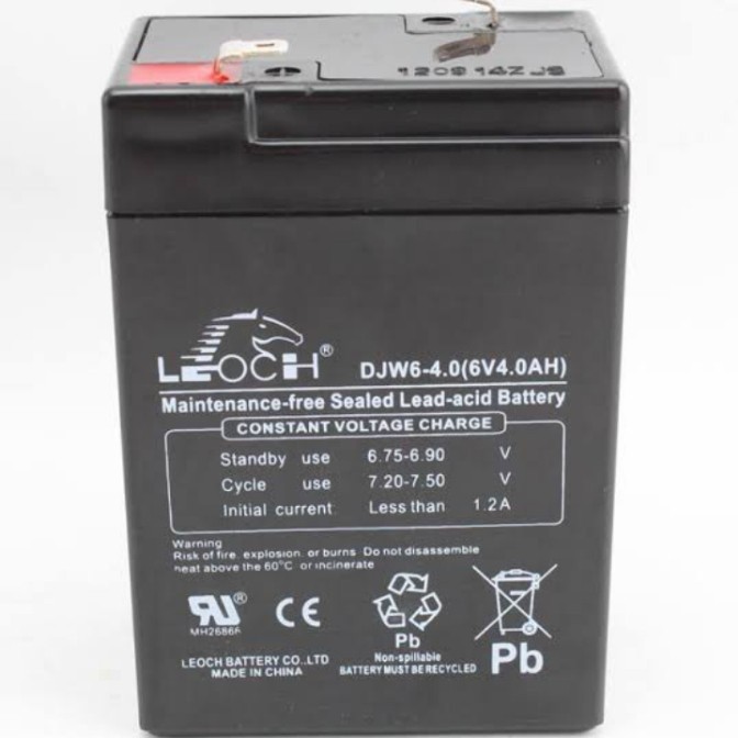 Leoch Djw 6-4.0 ( 6V 4.0Ah)