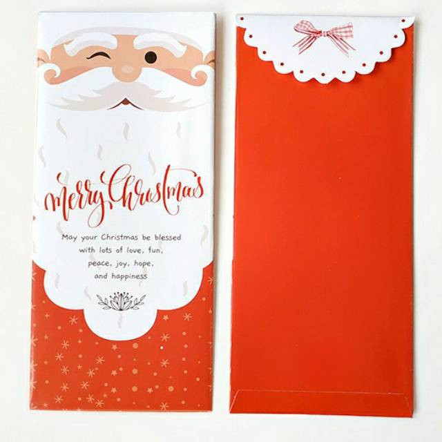 

Sale Amplop Angpao Natal Merry Christmas Angpao Natal 7.5 Cm X 16.5 Cm
