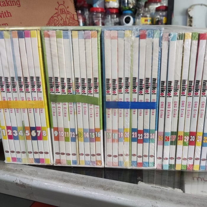 SGA99 KOMIK HAI MIIKO SET LENGKAP 1-35 SEGEL ORI