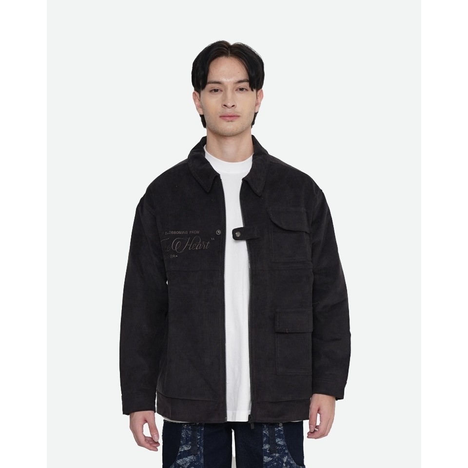 Erigo X Corduroy Jacket Rowan Burgundy