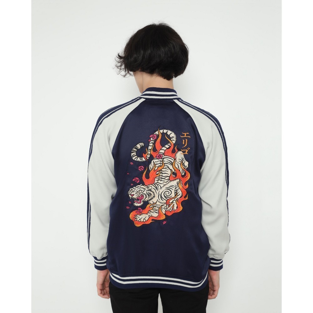 Erigo Sukajan Toradoshi Navy Unisex