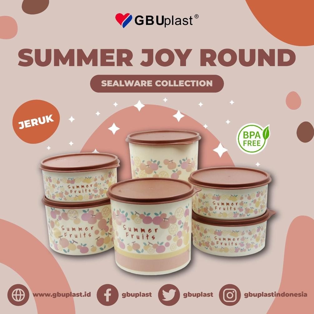 Toples Sealware Summer Joy Round Set Gbu Plast