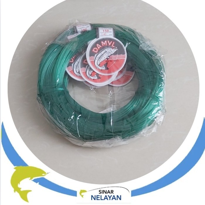 Senar Pancing Damyl Hijau No 150 Lbs, Diameter 1.40 Mm Murah