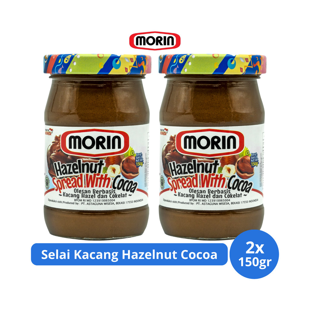 

Morin Selai Kacang Hazelnut Cocoa 150gr x 2 pcs