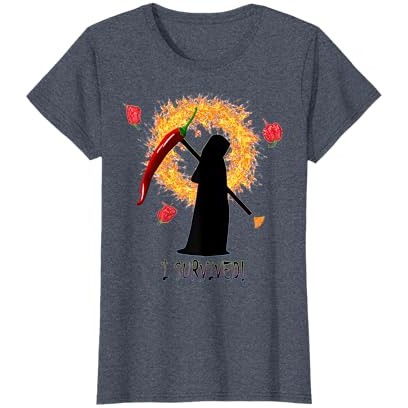 Kaos Reaper Paqui Challenge I Survived Tee |KOwIQRIi|