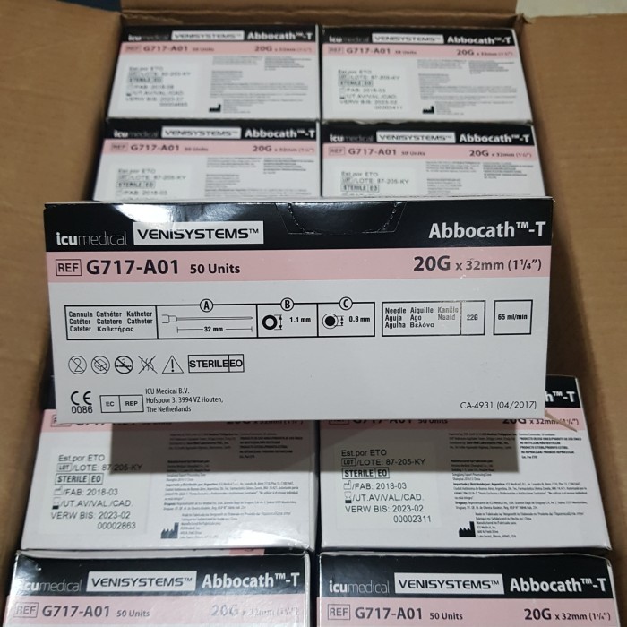 Abbocath 20 / Abocath 20 Abbot / Abocat 20 Ready