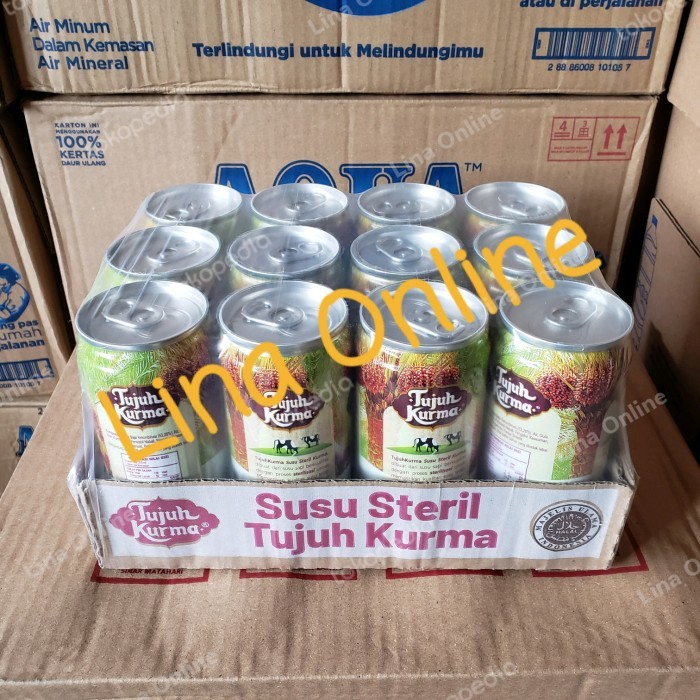 

Tujuh 7 Kurma Susu Steril Kurma 200 ml 1 Dus Isi 12 Kaleng TERBATAS