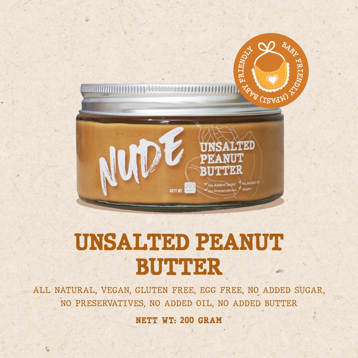 

Unsalted Peanut Butter (MPASI / Baby Friendly) No added sugar CUCI GUDANG