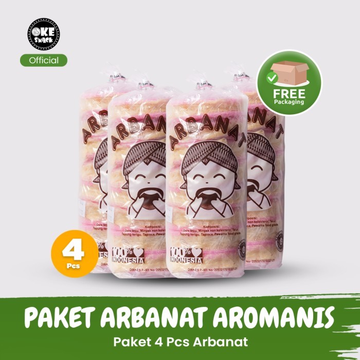 

arbanat 4pcs paket reseller LIMIT EDITION