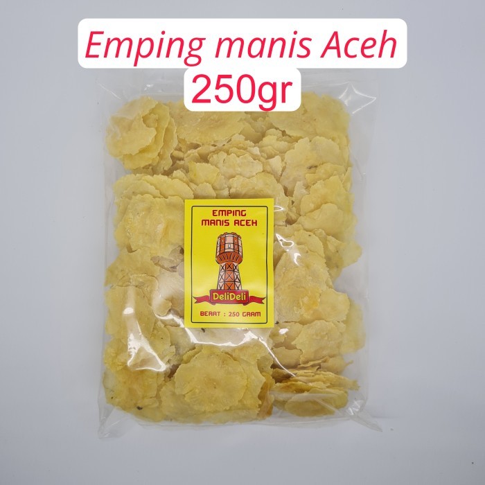 

Emping Melinjo Manis Mentah Super asli Aceh - 250gr READY STOK