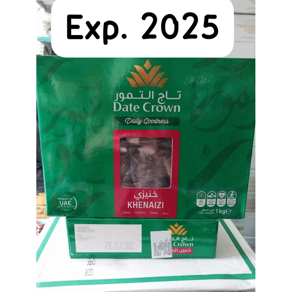 

Kurma date crown khenezi 1kg GRATIS ONGKIR
