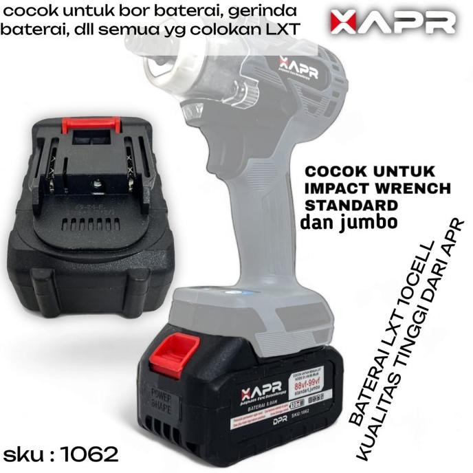 +%+%+%] Baterai 48vf untuk bor cordless grinda Cordless impact wrench 48vf