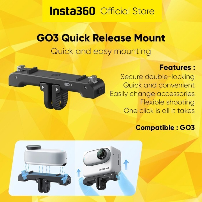 Insta360 GO 3 Quick Release Mount