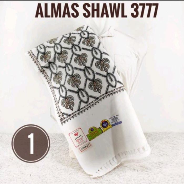 sorban kashmiri sulam bordir timbul