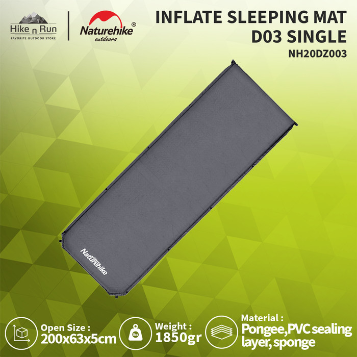 Matras Tidur Naturehike NH20DZ003 Self Inflatable Sleeping Mat