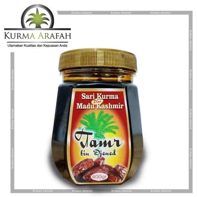 

Baru Sari Kurma Asli Plus Madu Kashmir Tamr 400Gr