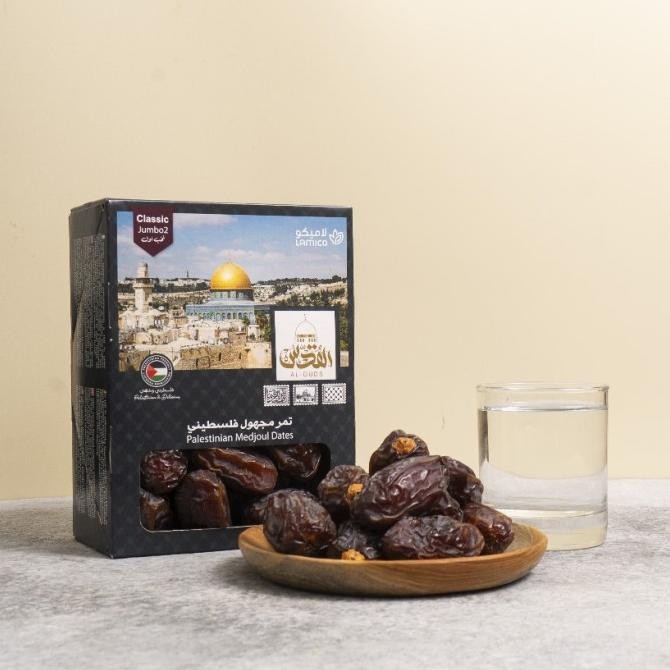 

Baru Kurma Medjoul Dates Al-Quds Palestina Jumbo Premium Medjool Alquds 1Kg