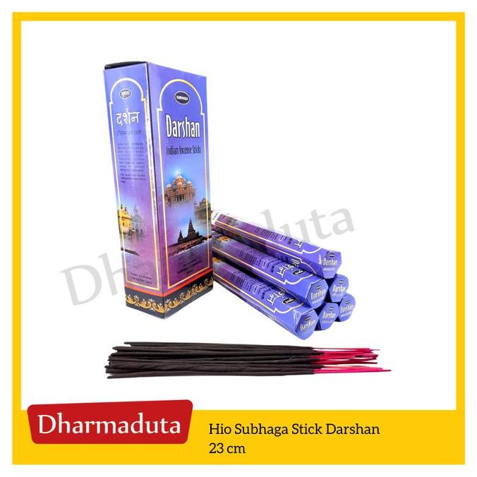 ] Hio Subhaga Stick Darshan 23cm Dupa India Wangi Aromatheraphy