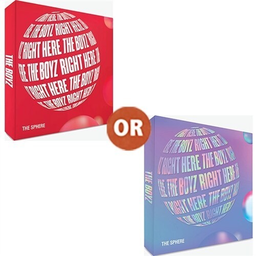 THE BOYZ - SINGLE 1TH THE SPHERE (PLATFORM VER.) PHOTO CARD (MINI RECORD) BLUE