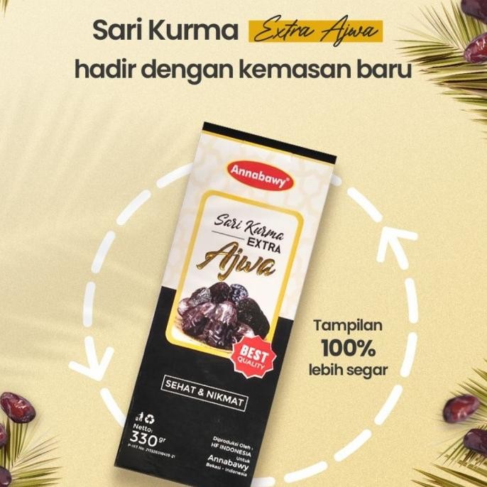

Baru Sari Kurma Extrak Ajwa 330Gr Annabawy