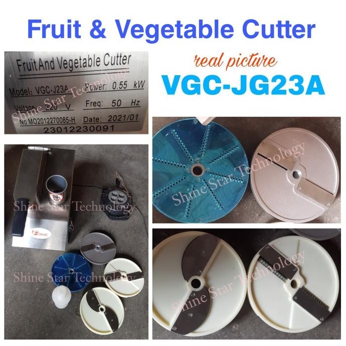 HARGA DISC - Multi Purpose Vegetable Cutter Fomac VGC-J23A VGC-J23B VGC-J23C Pemotong Sayur, Iris & 